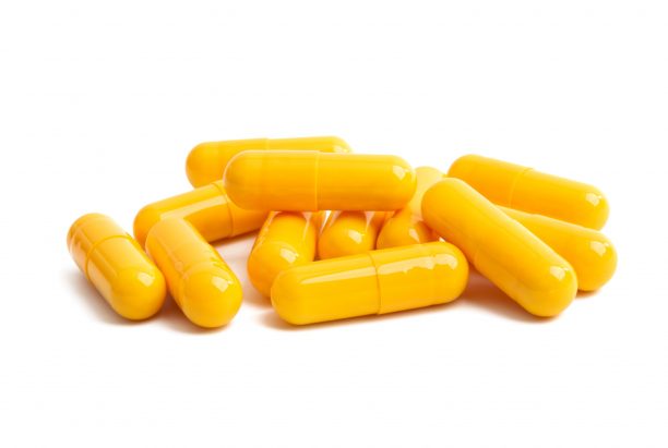 An image showing hard shell capsules.